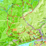 Ausschnitt Oderberg - Blick in die Karte